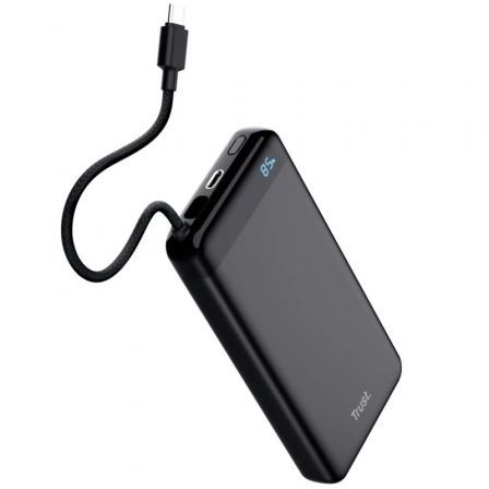 Trust Fiera Power Bank 20000mAh 20W Negro Trust Fiera Power Bank 20000mAh 20W Negro